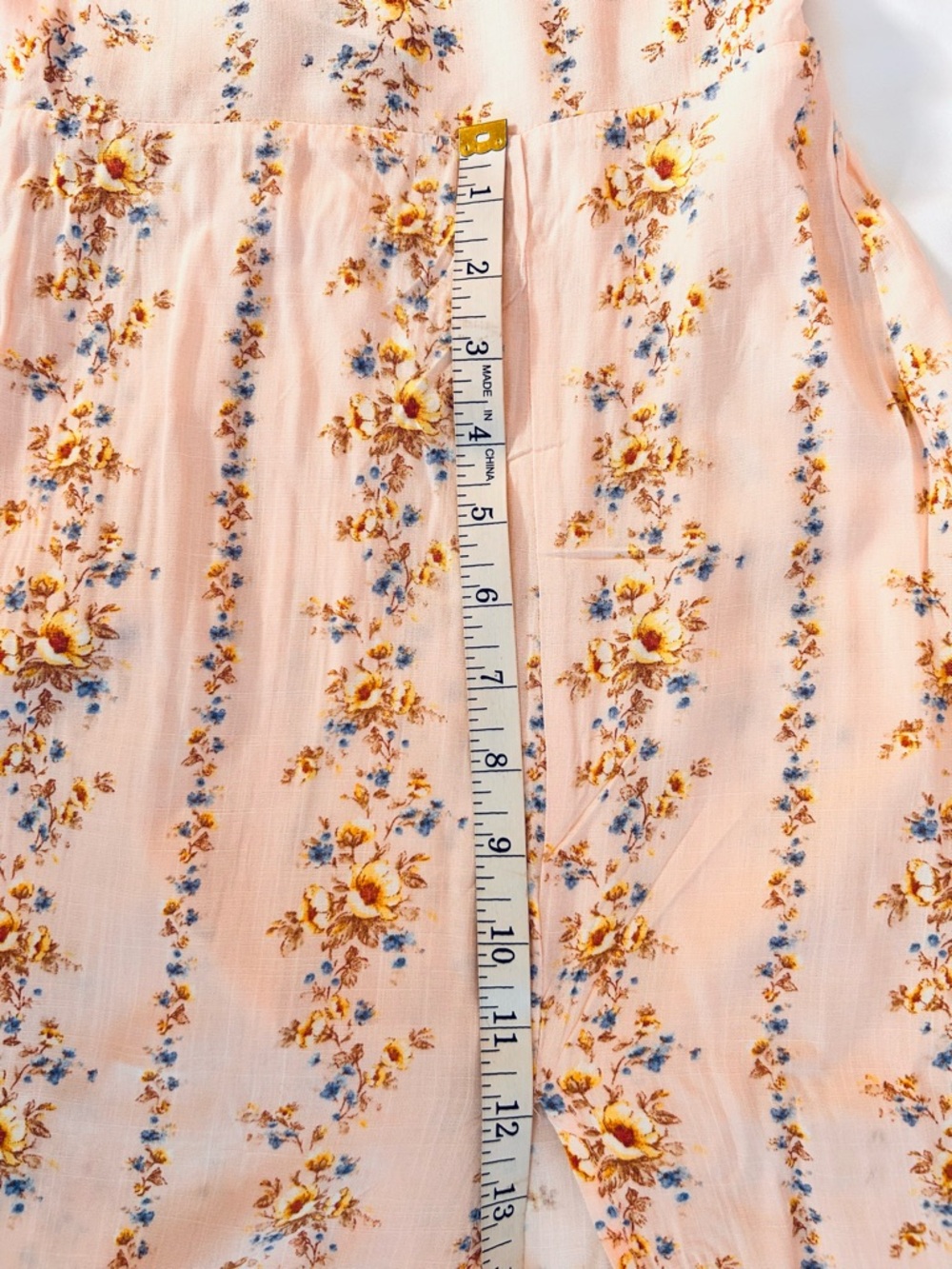 Forever 21 Pink Floral Maxi Dress Size Medium - Picture 11 of 12